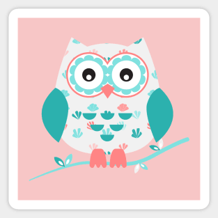 Cute Owl Sticker